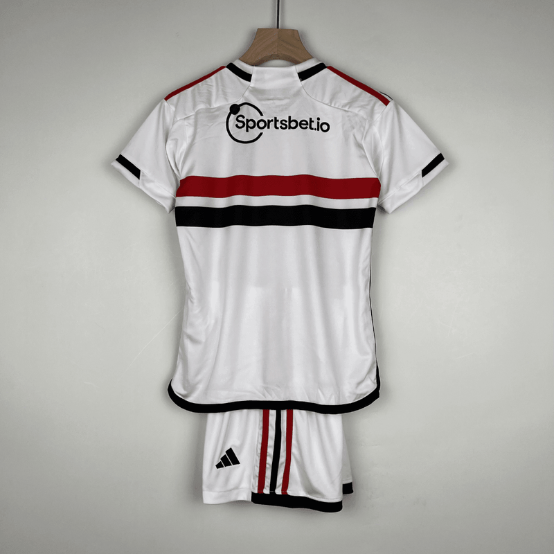 Conjunto infantil São Paulo 2023/24 - Lançamento - Bassaga Imports